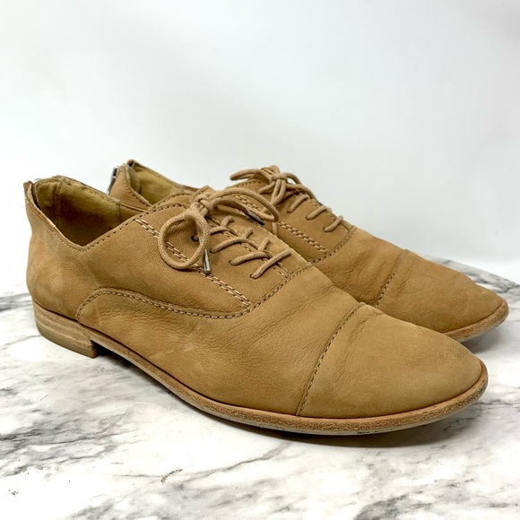 Dolce Vita Shoes - Dolce Vita Polo Lace Up Nubuck Oxford Brogues 6.5 Classic Preppy Academia